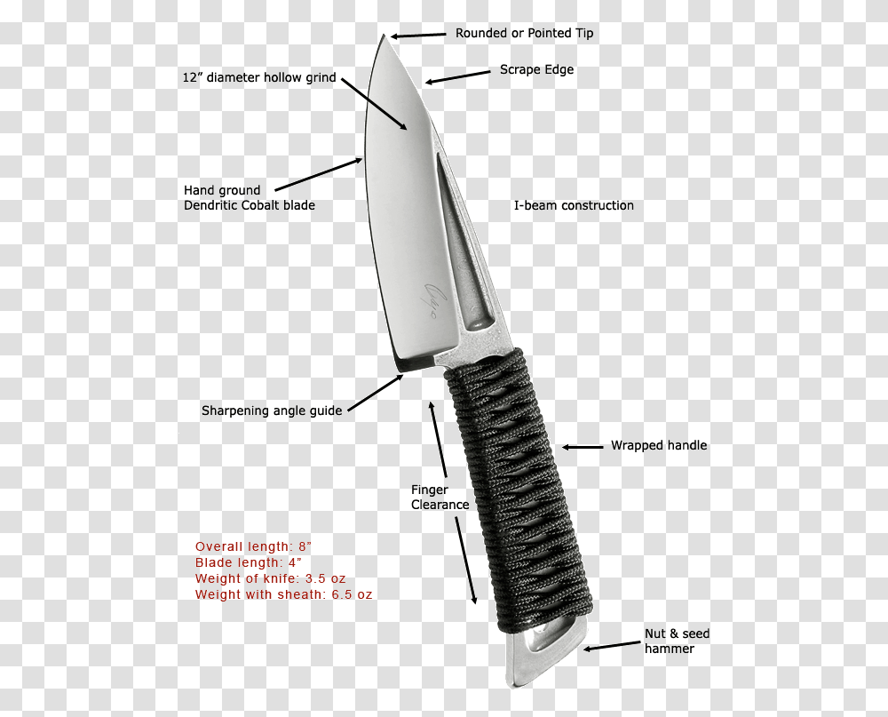 Knife Design Templates Hunting Knife, Weapon, Weaponry, Blade Transparent Png