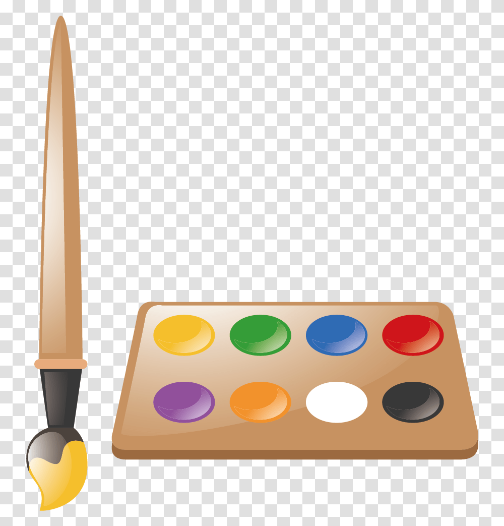 Knife, Paint Container, Palette, Brush, Tool Transparent Png