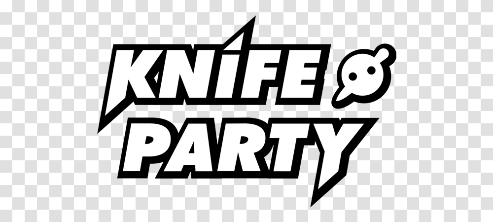 Knife Party Logo Music Logonoid Knife Party Logo, Giant Panda, Text, Label, Word Transparent Png