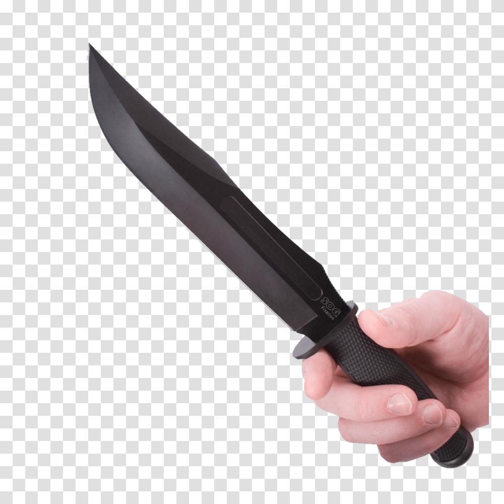 Knife, Weapon, Blade, Weaponry, Person Transparent Png