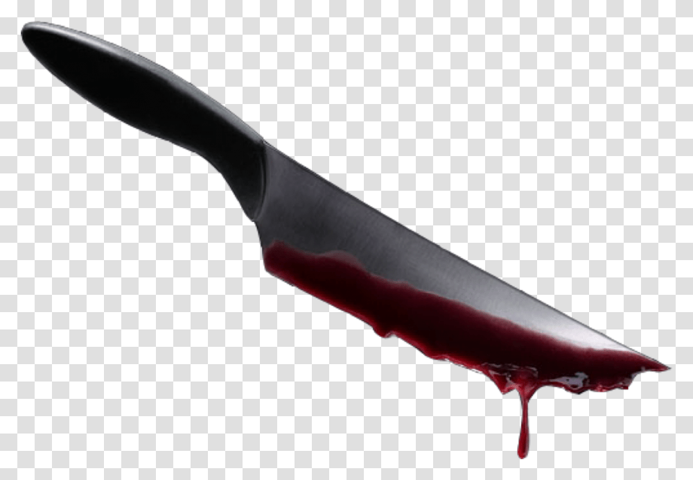 Knife With Dripping Blood, Weapon, Weaponry, Blade, Beverage Transparent Png