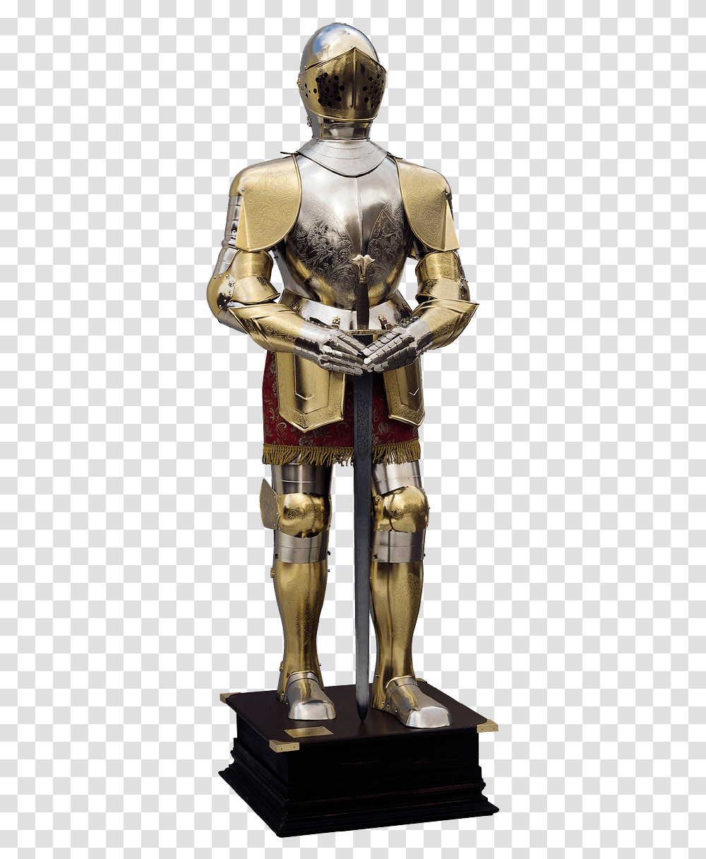 Knight Armour Gold Armor Real Life, Toy, Person, Human, Bronze Transparent Png