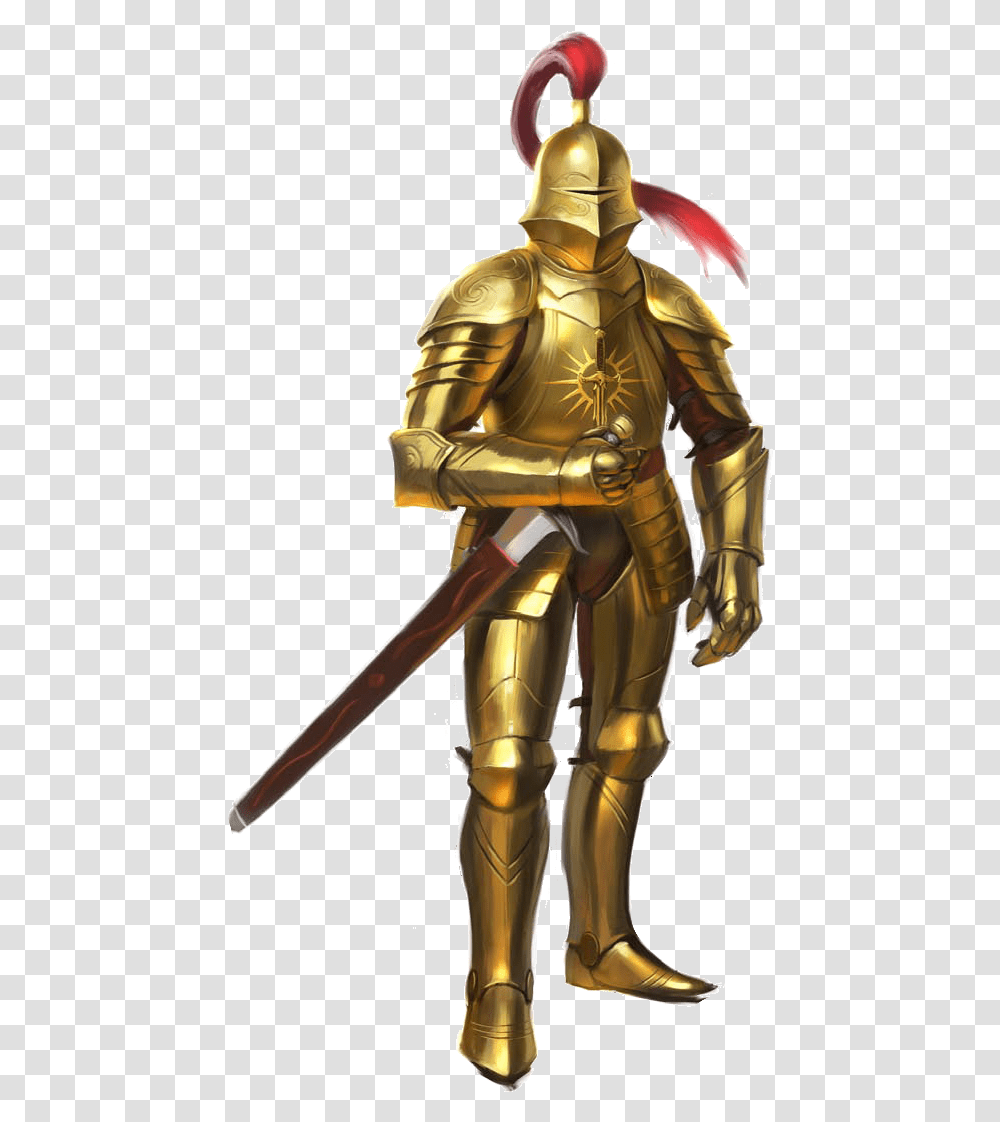 Knight Armour Token Rpg Download 7241127 Free Gold Knight Armor, Person, Clothing, People, Female Transparent Png
