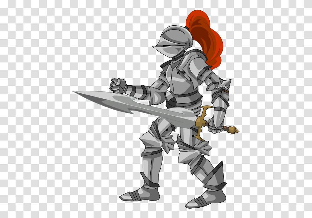 Knight Background, Person, Human, Samurai, Duel Transparent Png