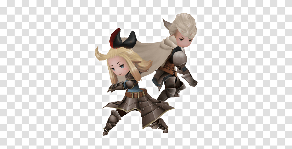 Knight Bravely Default Jobs Knight, Figurine, Person, Human, Final Fantasy Transparent Png