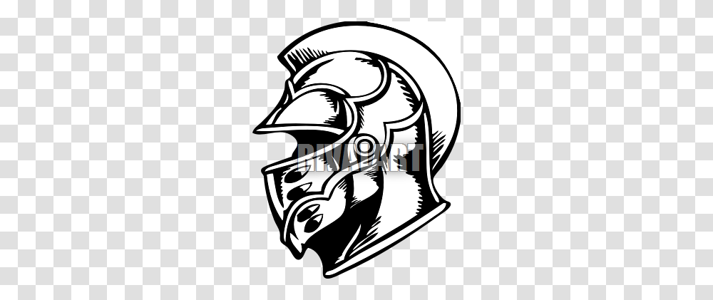 Knight Helmet Clip Art Look, Apparel, Crash Helmet, Stencil Transparent Png