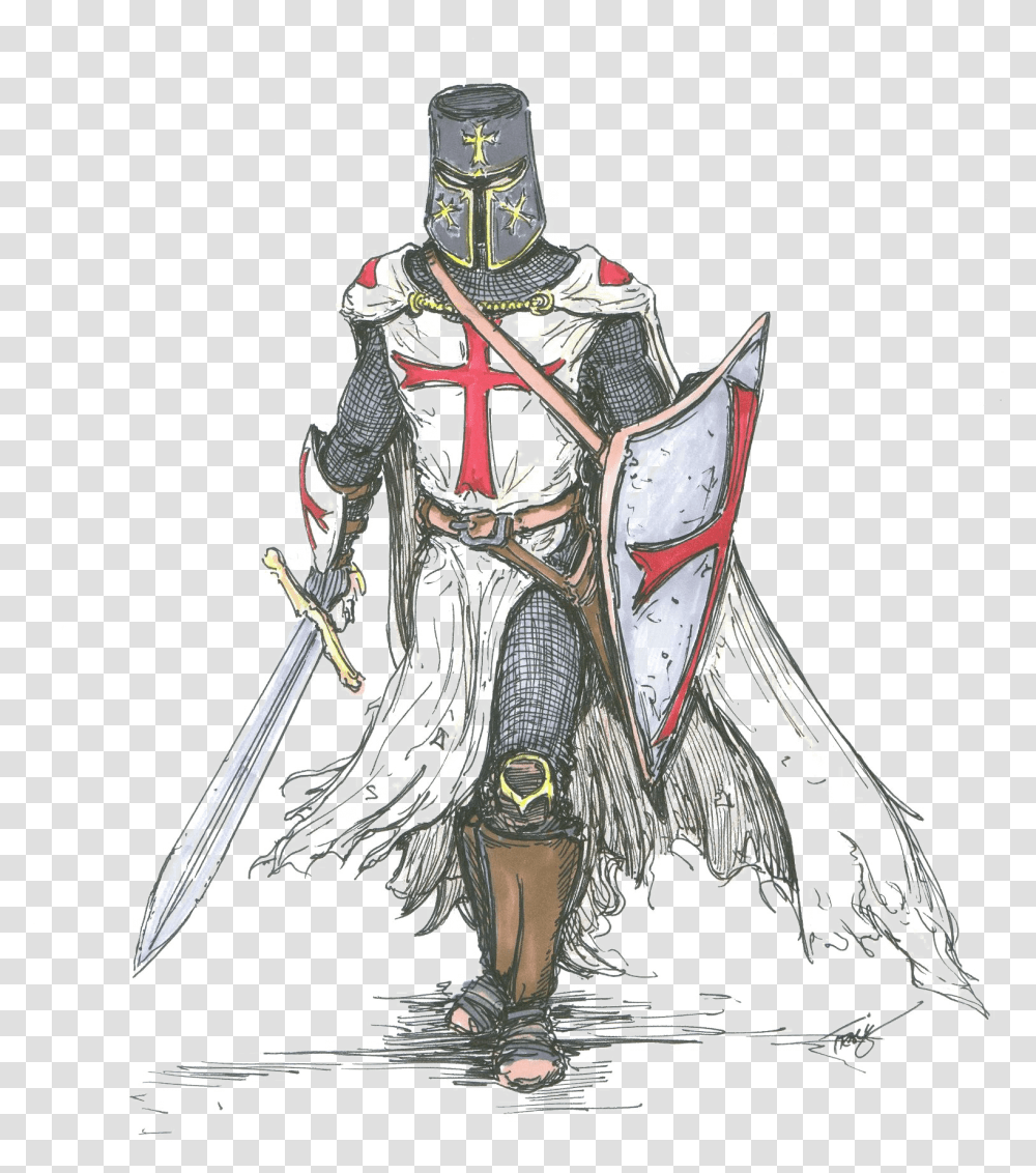 Knight Image Templar Knight, Person, Human, Samurai, Armor Transparent Png