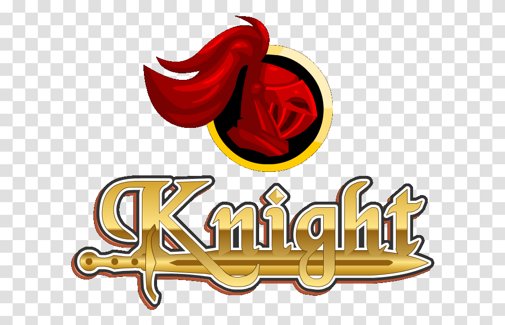 Knight Logo Image King Of Knight Logo, Text, Alphabet, Leisure Activities, Word Transparent Png