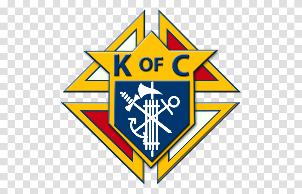 Knight Of Columbus Clipart Free, Logo, Trademark, Emblem Transparent Png