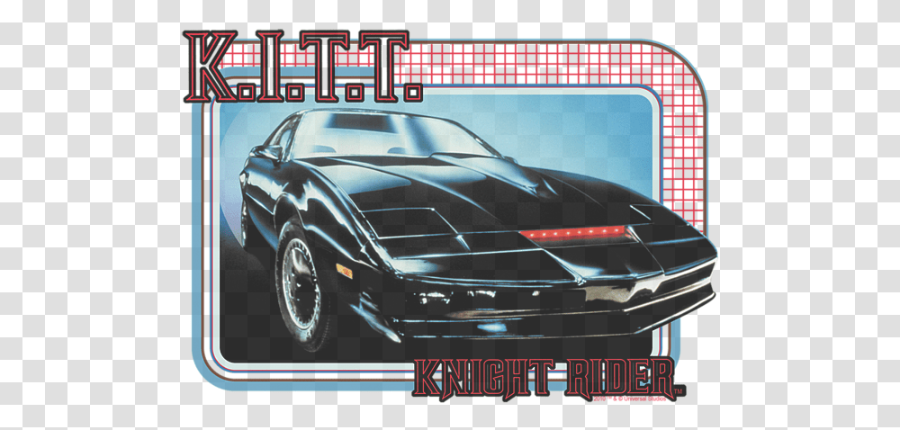 Knight Rider Kitt Tshirt Kit Car Knight Rider, Vehicle, Transportation, Automobile, Sports Car Transparent Png