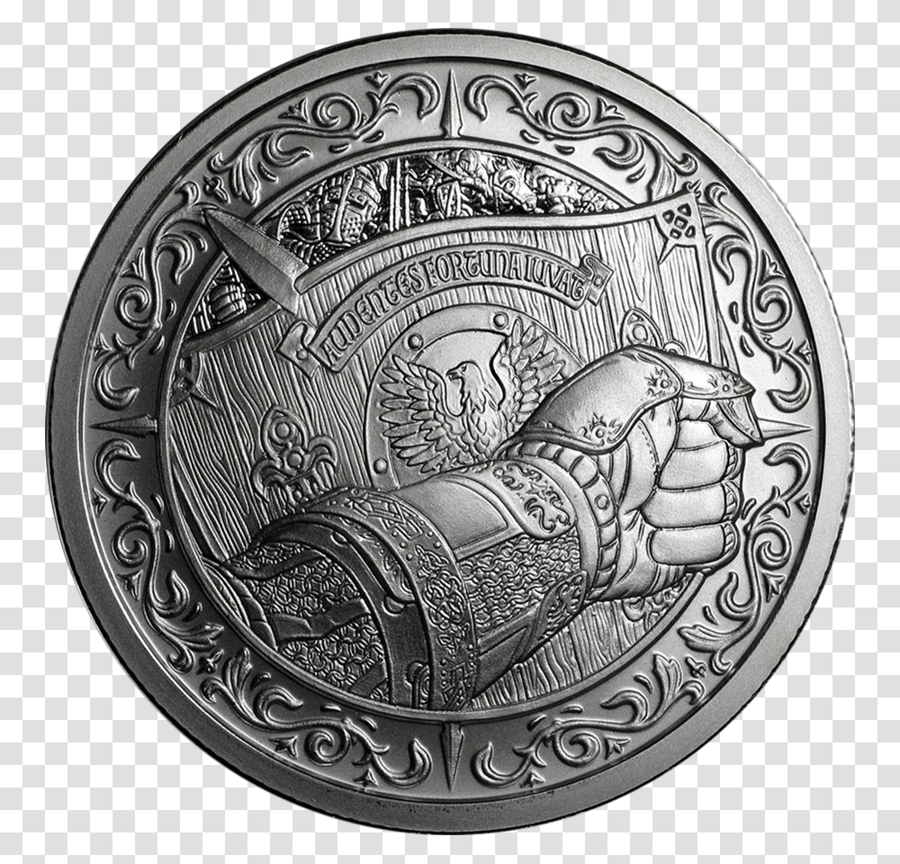 Knight Round Shield, Coin, Money, Buckle, Painting Transparent Png