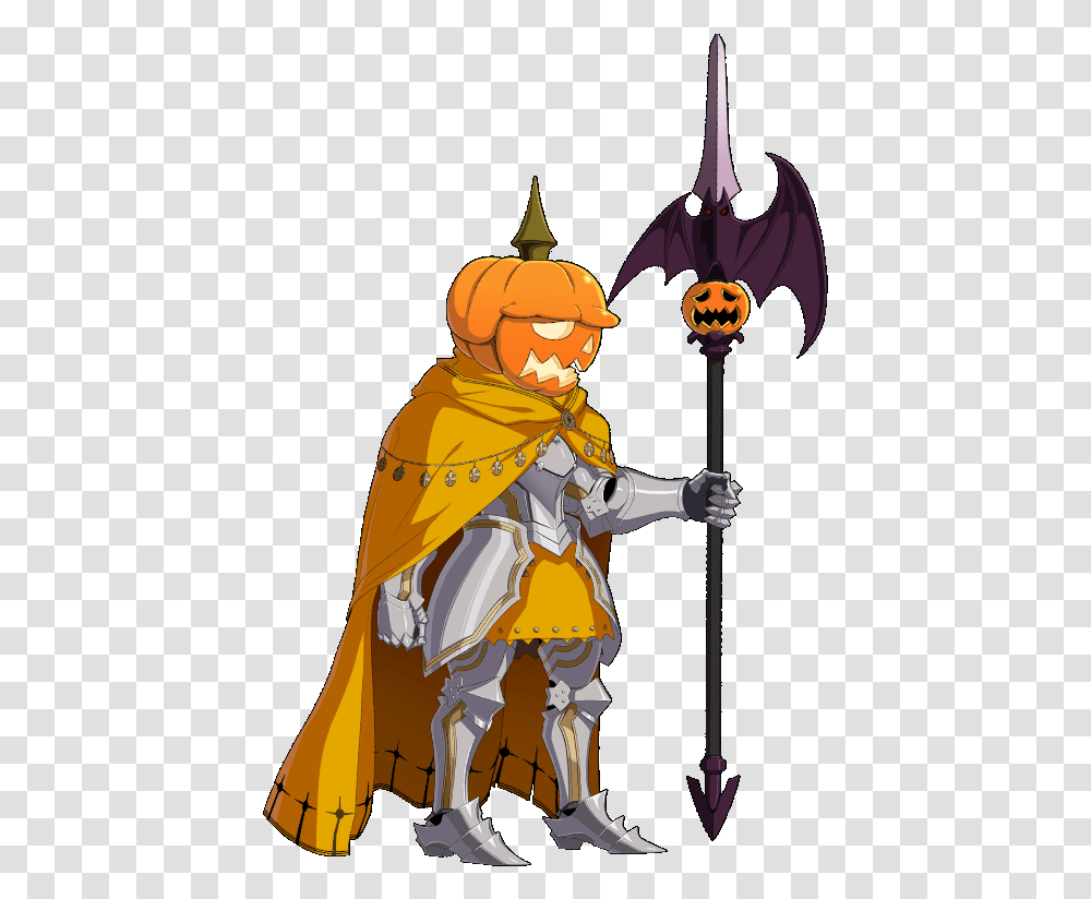 Knight Vector Stock Knights Clipart Lancer Pumpkin Autumn Knight Clipart, Clothing, Person, Costume, Coat Transparent Png