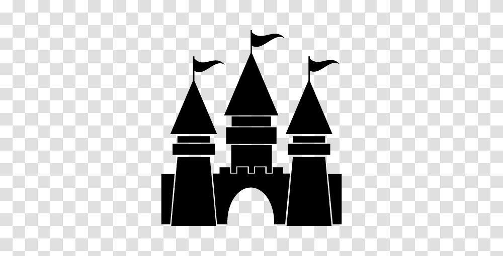 Knights Castle Wall Wall Art Decal, Stencil, Silhouette, Pattern, Triangle Transparent Png
