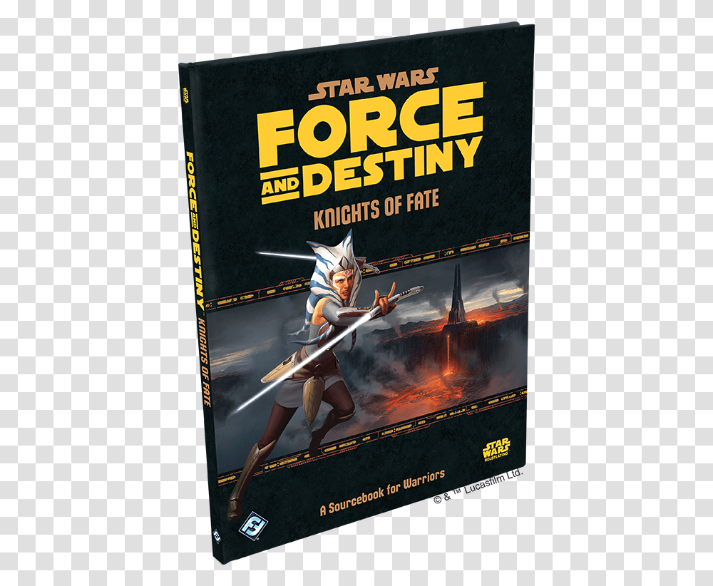 Knights Of Fate Star Wars Rpg, Poster, Advertisement, Person, Book Transparent Png