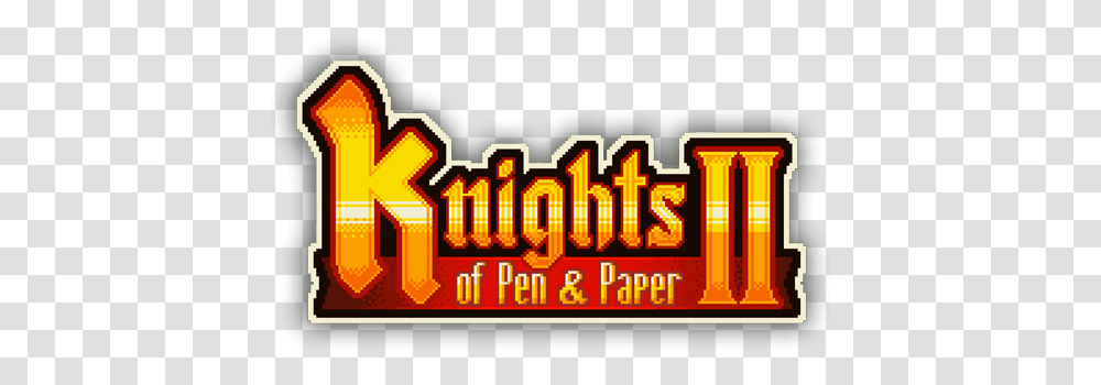 Knights Of Pen And Paper, Pac Man, Word Transparent Png