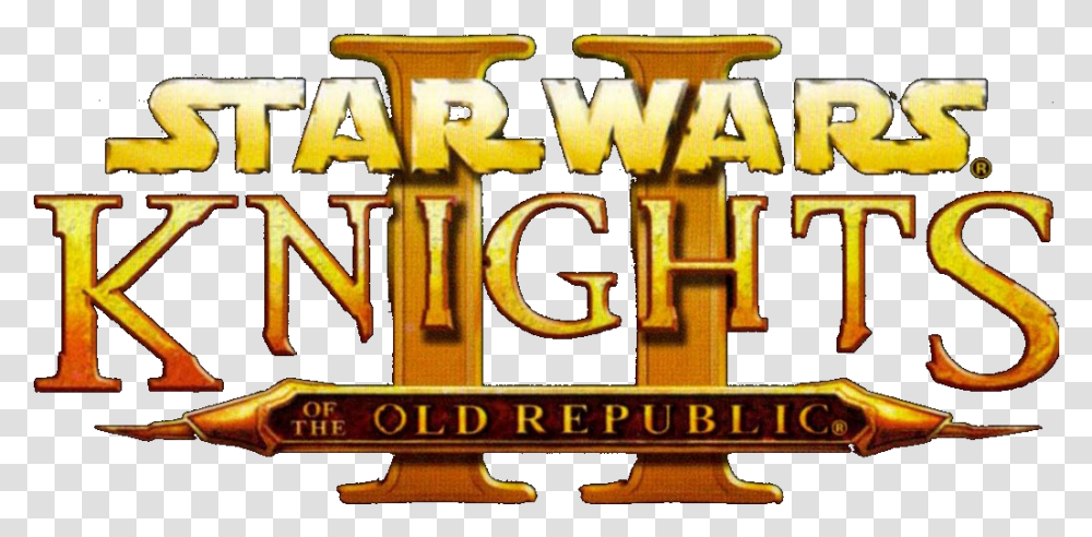 Knights Of The Old Republic Logo, Word, Alphabet, Slot Transparent Png