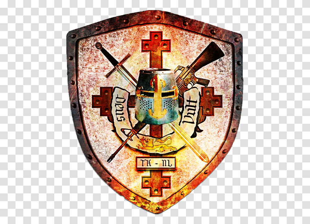 Knights Templar, Armor, Shield, Emblem Transparent Png