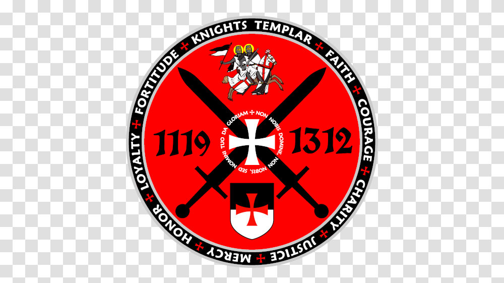 Knights Templar Cross Seal With Crossed Swords Hoodie Language, Label, Text, Logo, Symbol Transparent Png