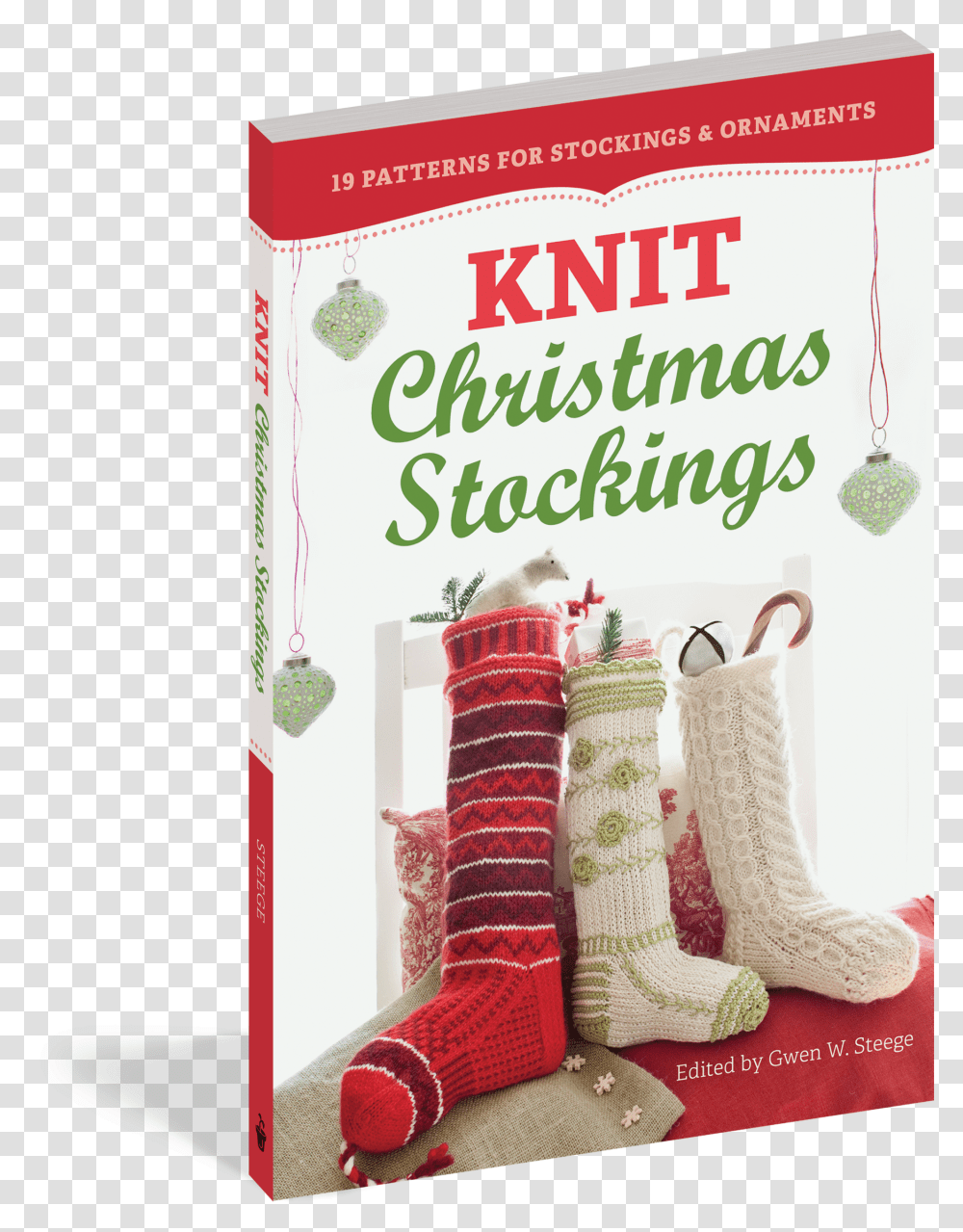 Knit Christmas Stockings 2nd Edition Knit Christmas 2nd 19 Patterns For Stockings Ornaments, Clothing, Apparel, Sock, Shoe Transparent Png