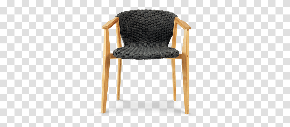 Knit Ethimo Knit Dining Chair, Furniture, Armchair Transparent Png