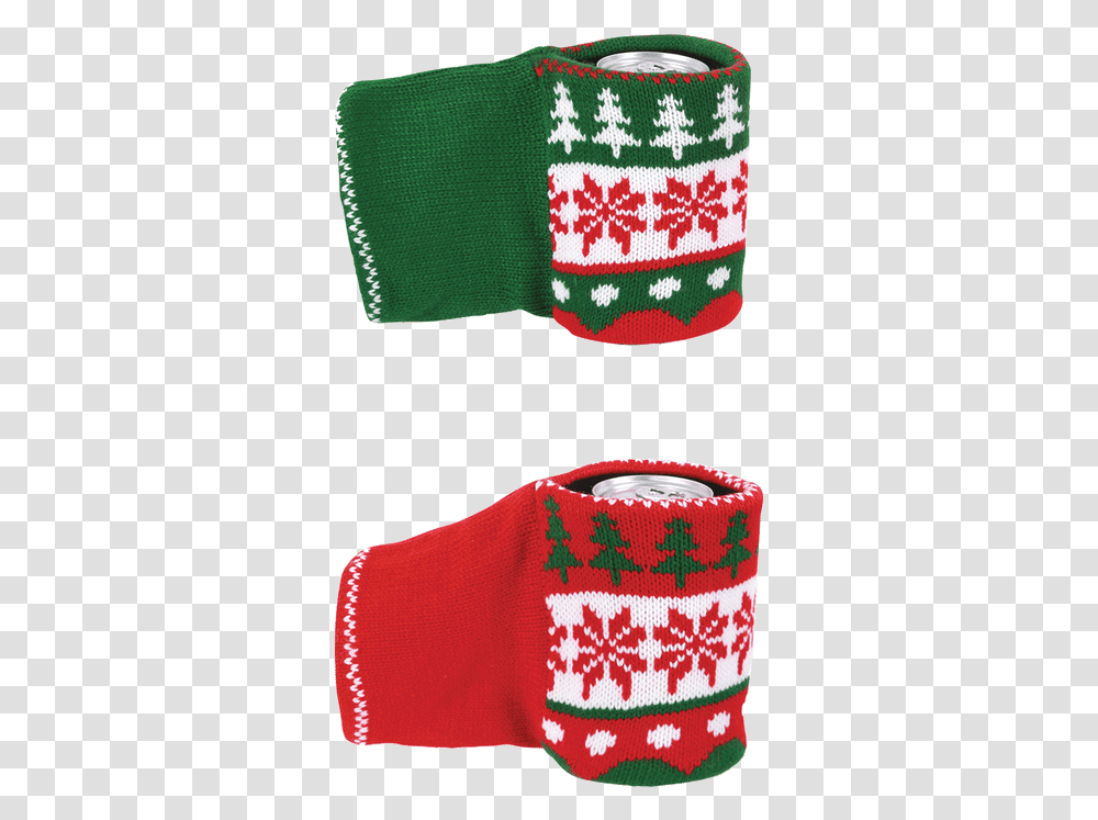 Knit Insulated Koozie Glove Woolen, Apparel, Christmas Stocking, Gift Transparent Png