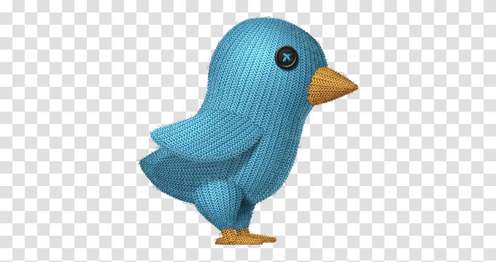 Knit Twitterbird Free Download Duck, Animal, Figurine, Furniture, Sea Life Transparent Png