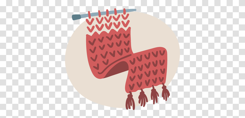 Knitted Cloth Autumn & Svg Vector File Illustration, Clothing, Apparel, Skin, Cushion Transparent Png