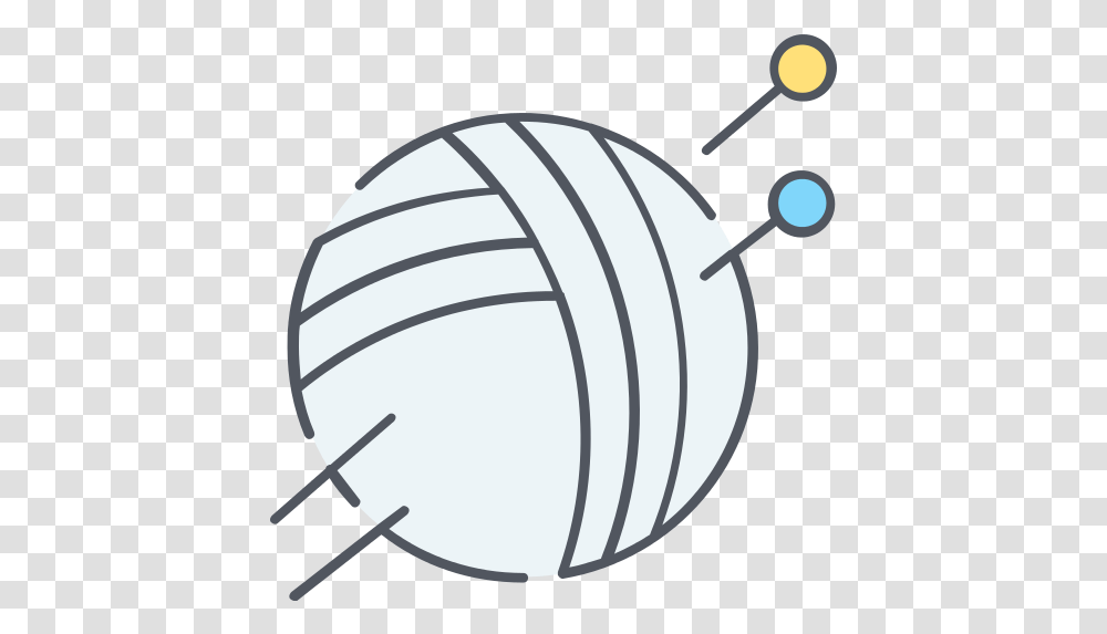 Knitting Icon Knit Icon, Sphere, Lamp, Ball, Astronomy Transparent Png