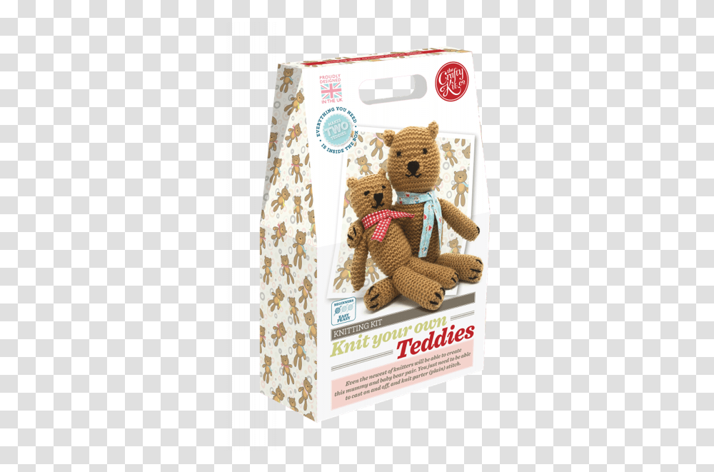 Knitting, Toy, Teddy Bear, Tie, Accessories Transparent Png