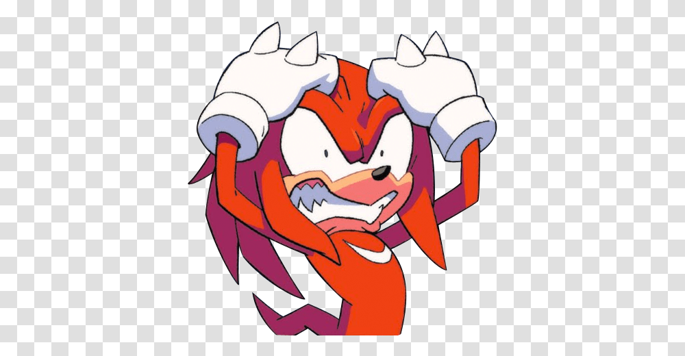 Knock Knuckles The Echidna Idw, Performer, Art, Graphics, Paper Transparent Png