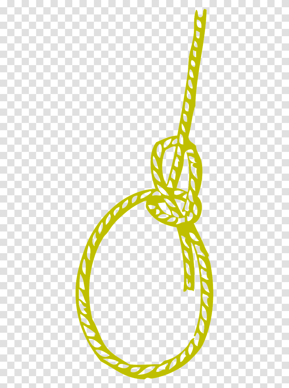 Knot Yellow Rope Free Picture Knotted Rope Cartoon Transparent Png