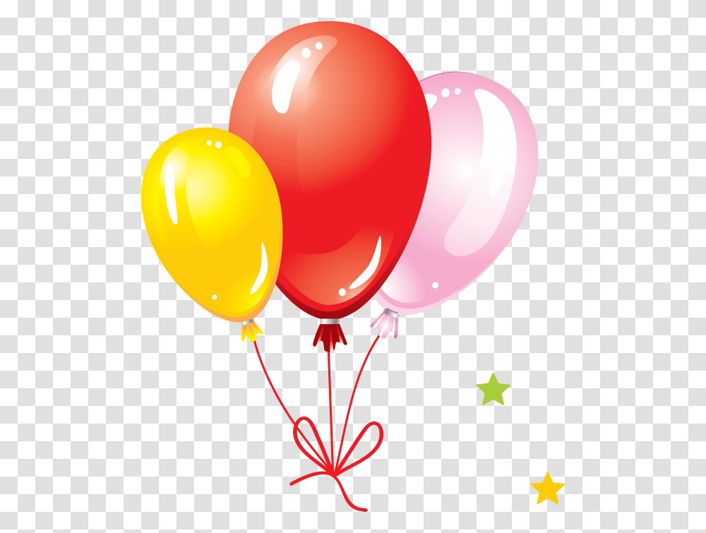 Knotted Three Balloons Birthday Balloons Transparent Png
