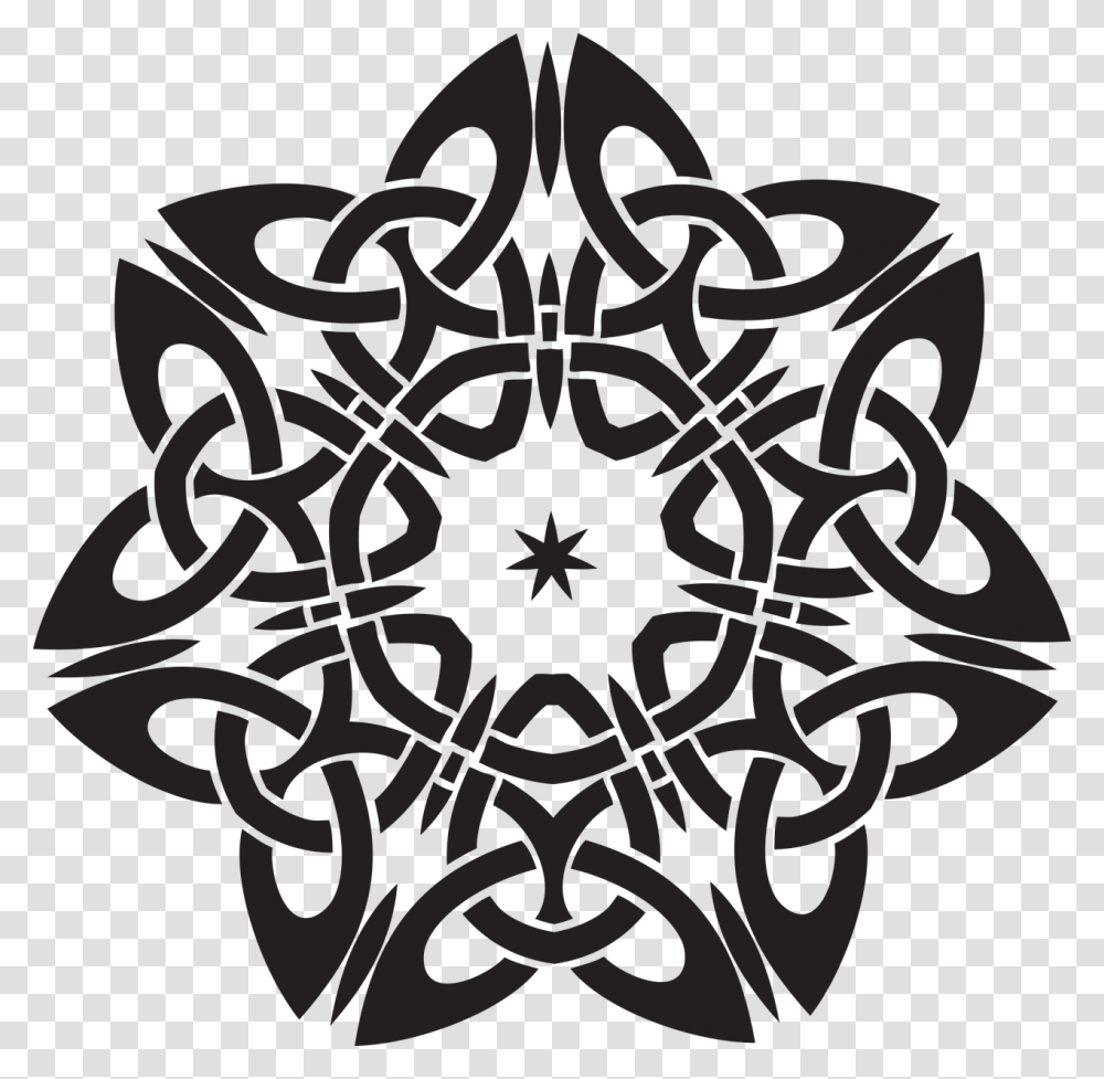 Knotwork Clipart Celtic Design, Pattern, Stencil, Rug Transparent Png