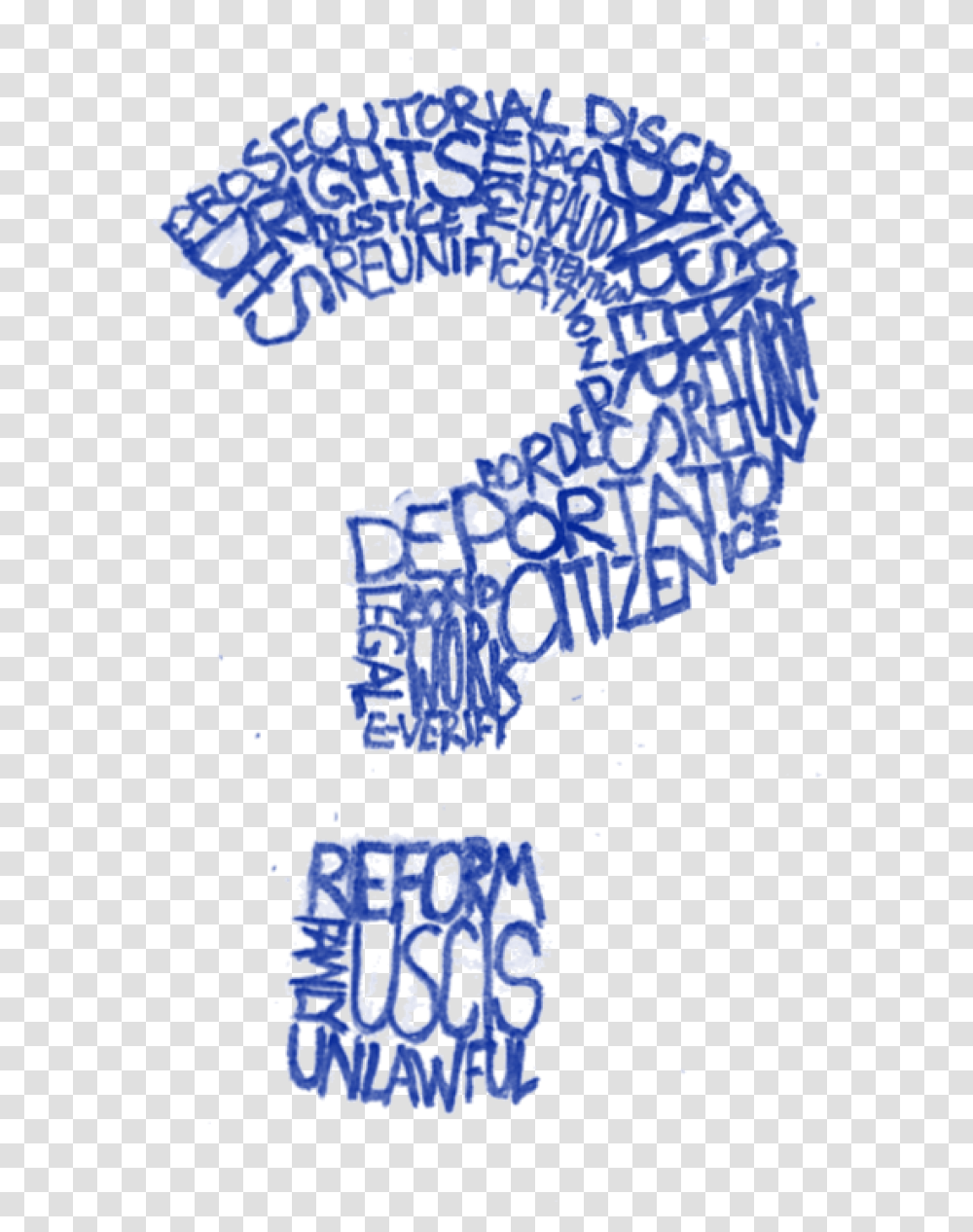 Know Your Rights Question Mark Calligraphy, Number, Alphabet Transparent Png