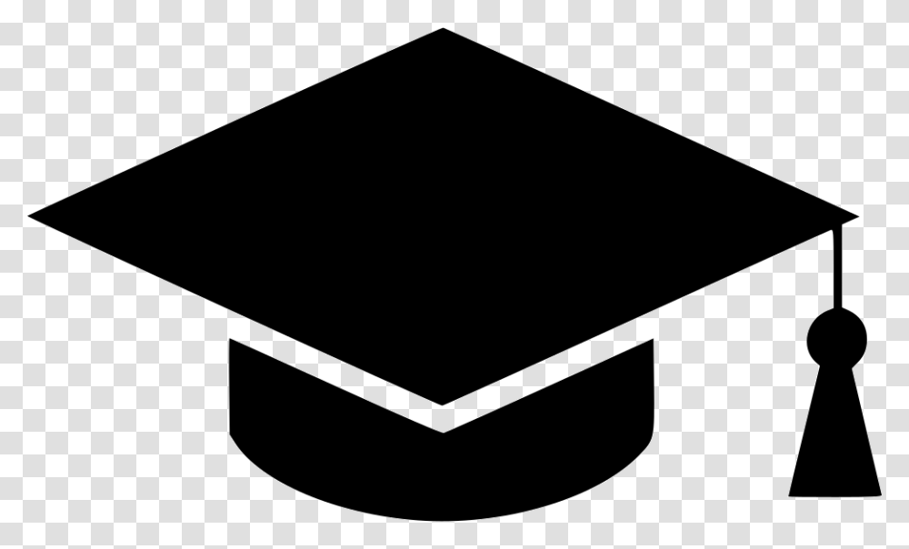 Knowledge Icon Graduate, Stencil, Triangle, Graduation Transparent Png