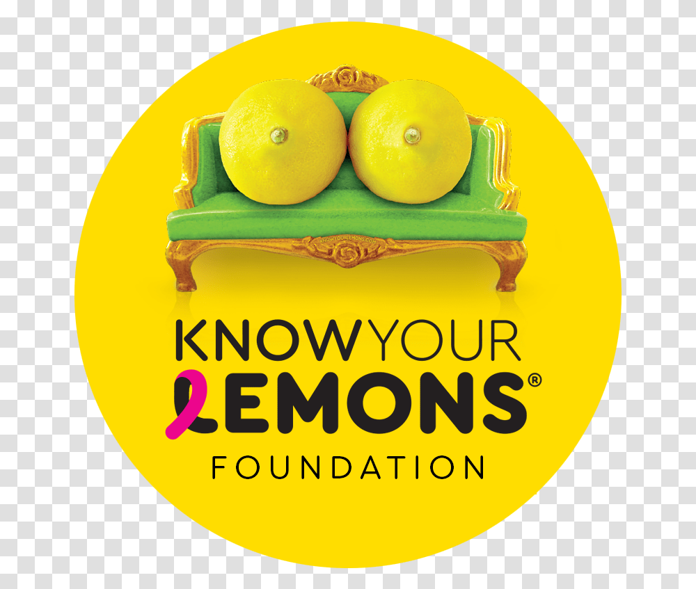 Knowyourlemons Breast Health Education Know Your Lemons, Citrus Fruit, Plant, Food, Grapefruit Transparent Png
