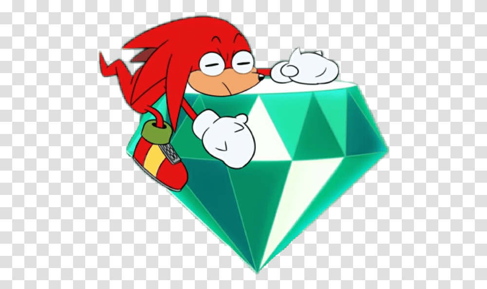 Knuckles Knucklestheechidna Knuckles The Echidna Knuckles Master Emerald Sonic Mania Adventures, Toy Transparent Png