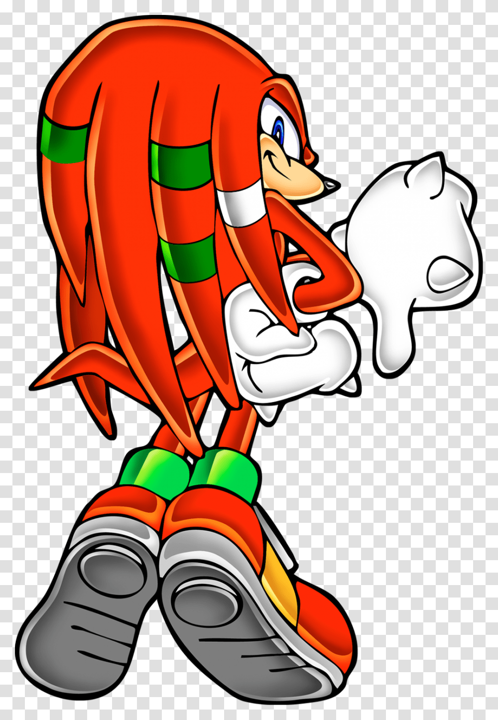 Knuckles The Echidna Art Knuckles The Echidna, Dynamite, Food, Animal Transparent Png