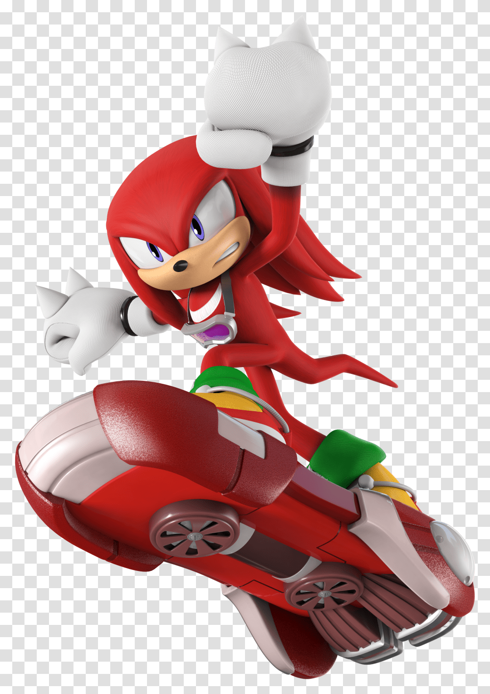 Knuckles The Echidna Knuckles The Echidna Sonic Free Riders Transparent Png