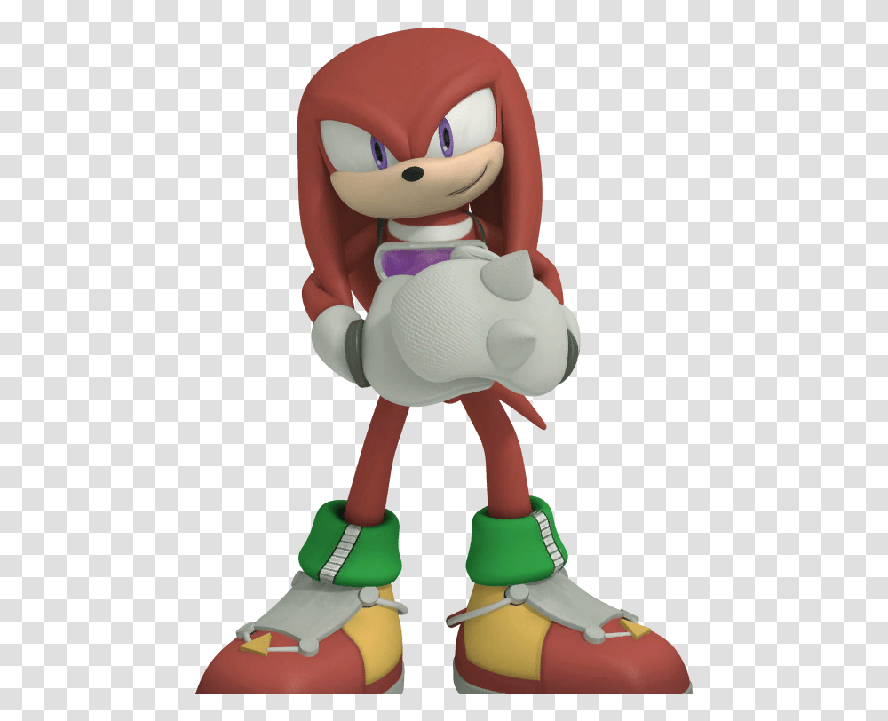 Knuckles The Echidna Sonic Free Riders, Toy, Figurine, Doll, Person Transparent Png