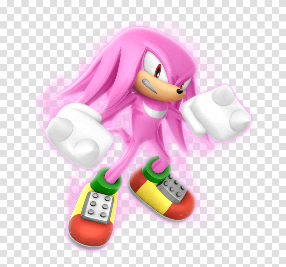 Knucklestheechidna Supertransformation Sonicmania Super Knuckles, Toy, Doll Transparent Png