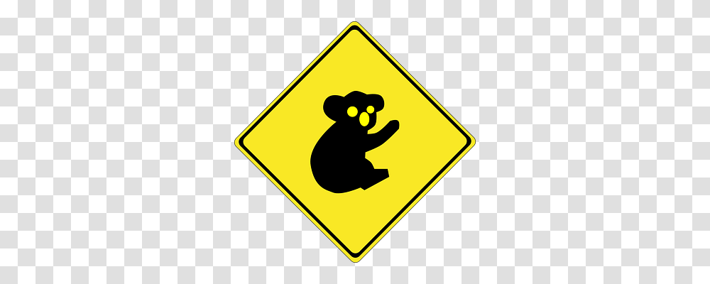 Koala Transport, Road Sign, Stopsign Transparent Png