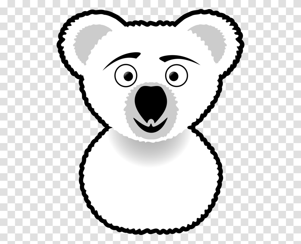 Koala Bear Line Art Drawing Computer Icons, Mammal, Animal, Wildlife, Snowman Transparent Png