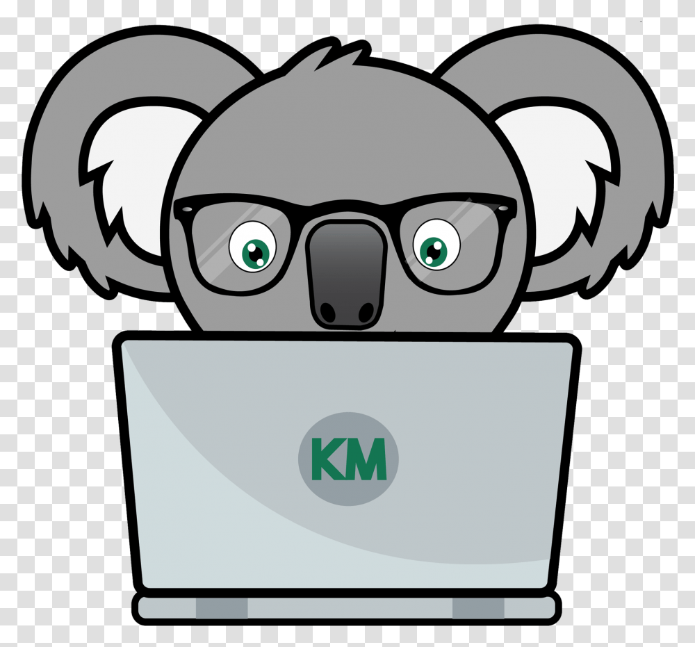 Koala Cartoon, Stencil, Animal, Camera, Electronics Transparent Png