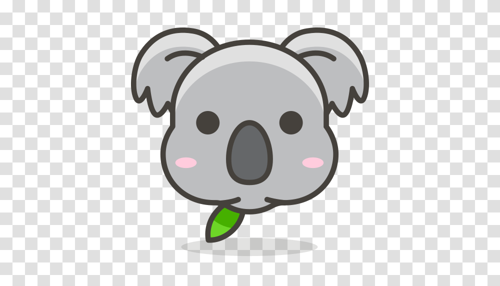 Koala Clipart Emoji, Piggy Bank, Mammal, Animal Transparent Png