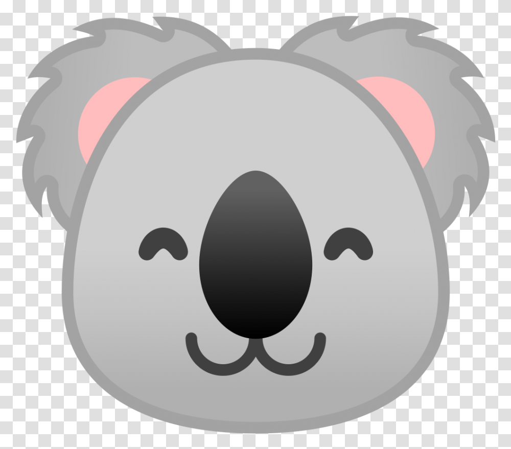Koala Emoji Whatsapp, Piggy Bank, Stencil Transparent Png