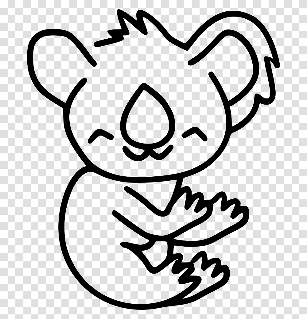 Koala Icon Free Download, Stencil, Label, Dynamite Transparent Png