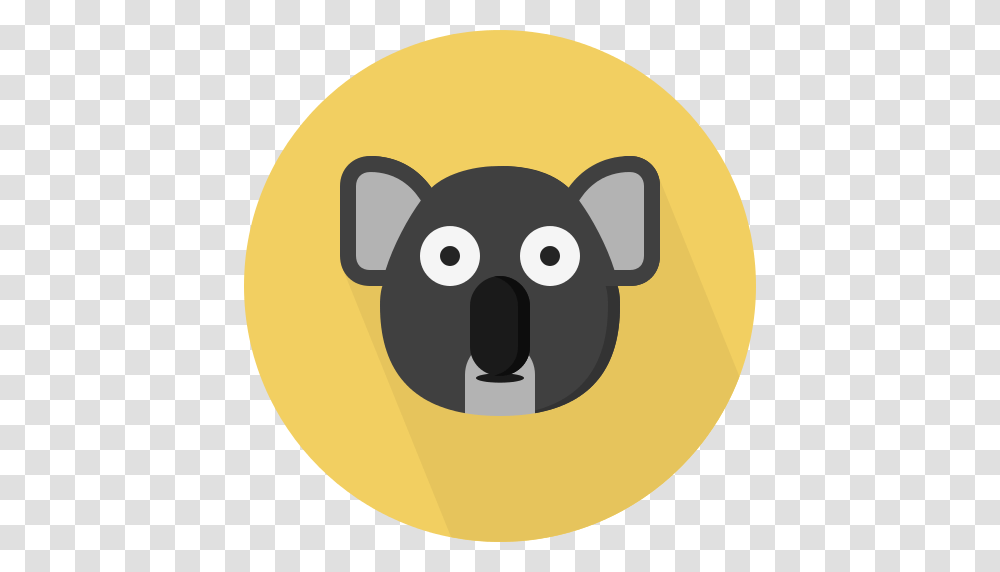 Koala Icon, Mammal, Animal, Label Transparent Png