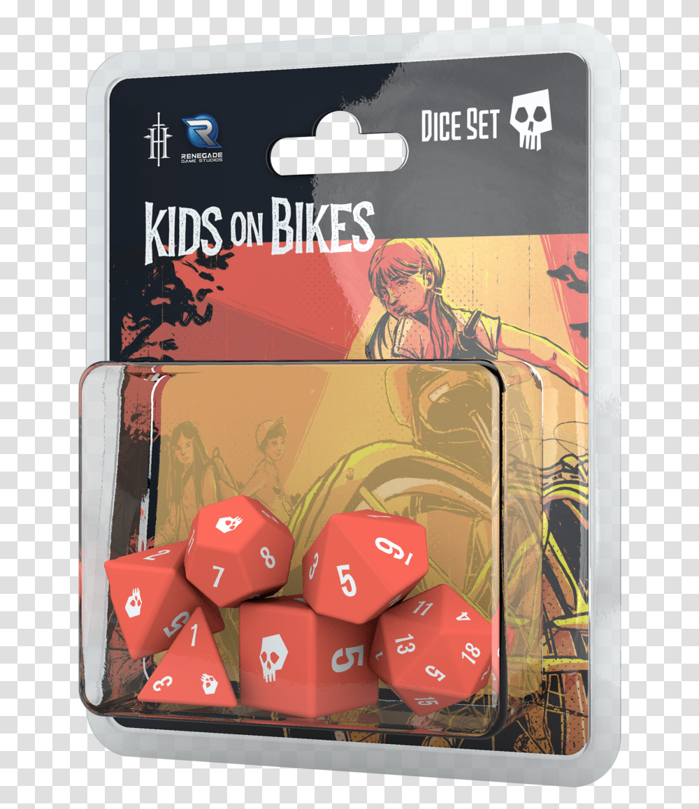 Kob Blister Pack V3 Low Kids On Bikes Dice, Person, Human, Game, Mobile Phone Transparent Png