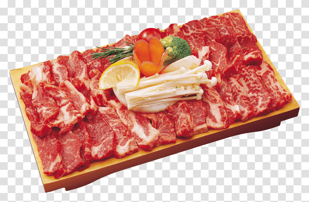 Kobe Beef Slice Meat, Pork, Food, Plant, Steak Transparent Png